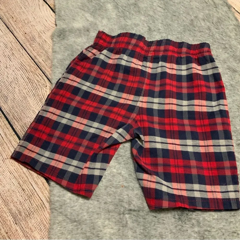 Old Navy Tee & OT Revolution Plaid Shorts Matching Set